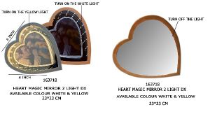 HEART MAGIC MIRROR 2 LIGHT DX(20)*163718