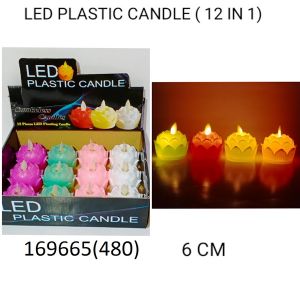 12 PC FLIKER LOTUS CANDLE(480)*169665