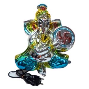 Wall Hanging METASTASIZING Ganesh ji WITH LIGHT MANTRA SM 1855